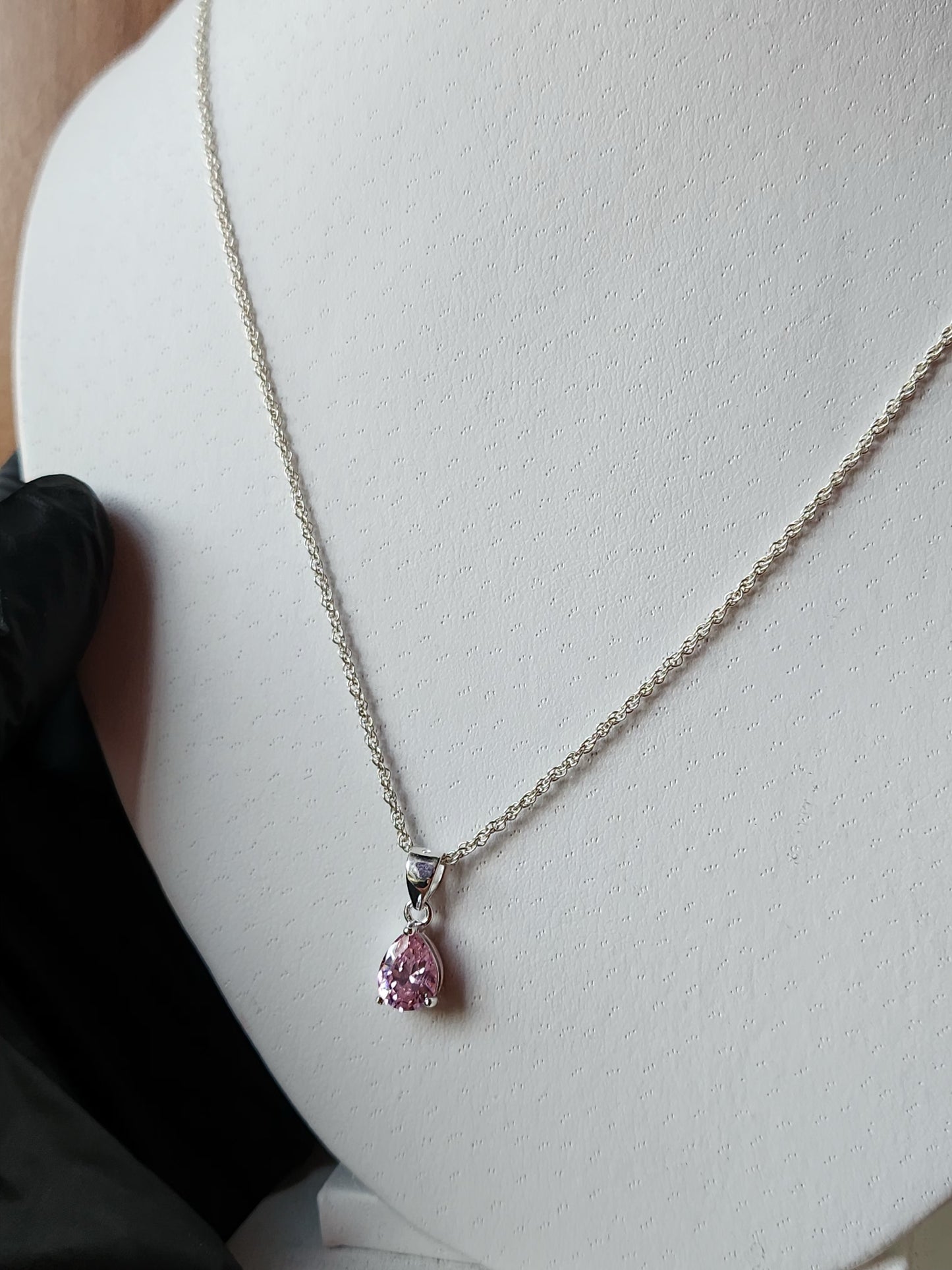 Cadena Singapur + Dije gota | Plata 925