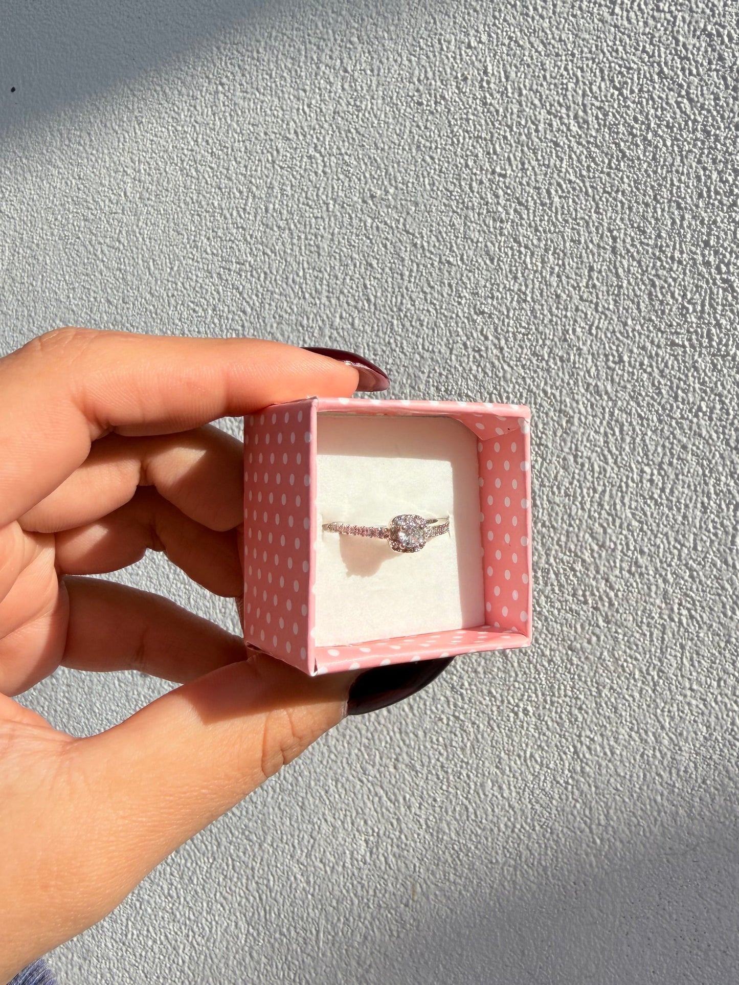 Anillo diamante | Acero