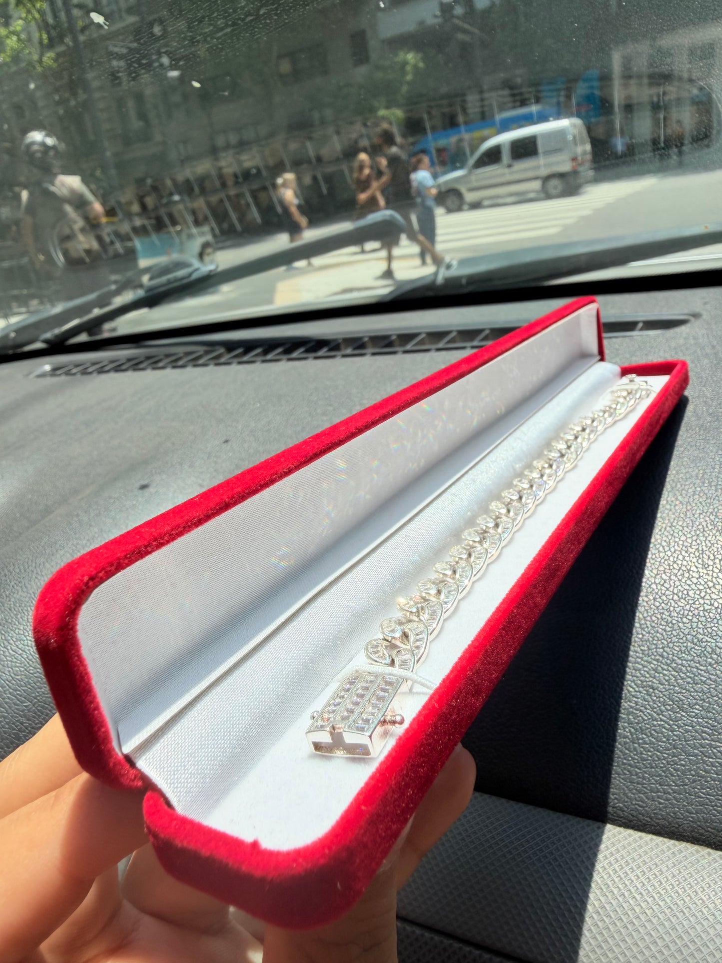 Pulsera cuban link, Khea. Plata 925