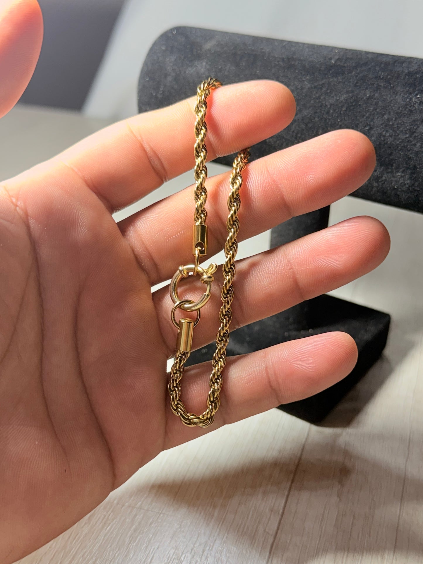 Pulsera Tourbillon | Enchapado en oro