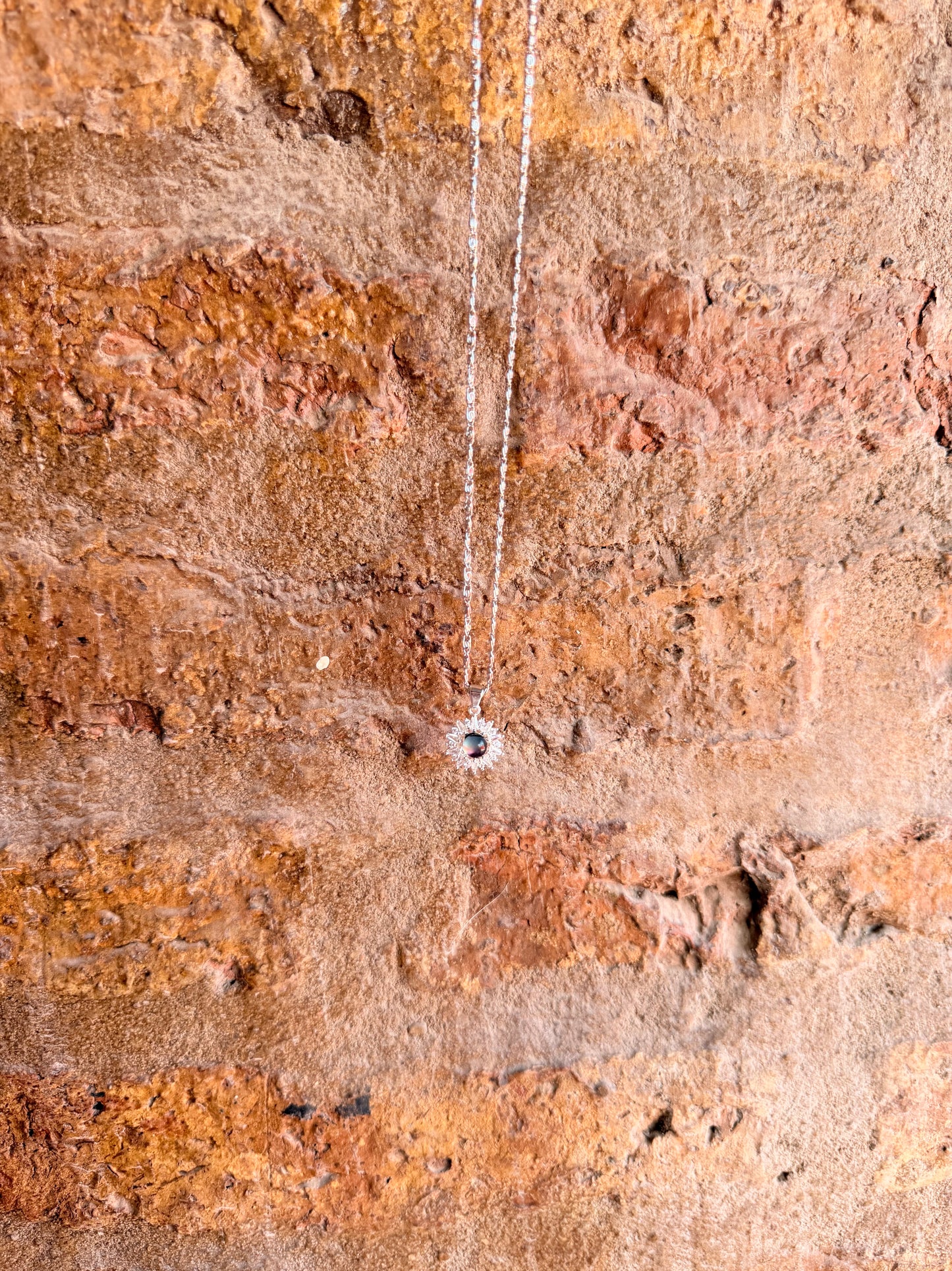 Combo cadena más dije femenina acero blanco