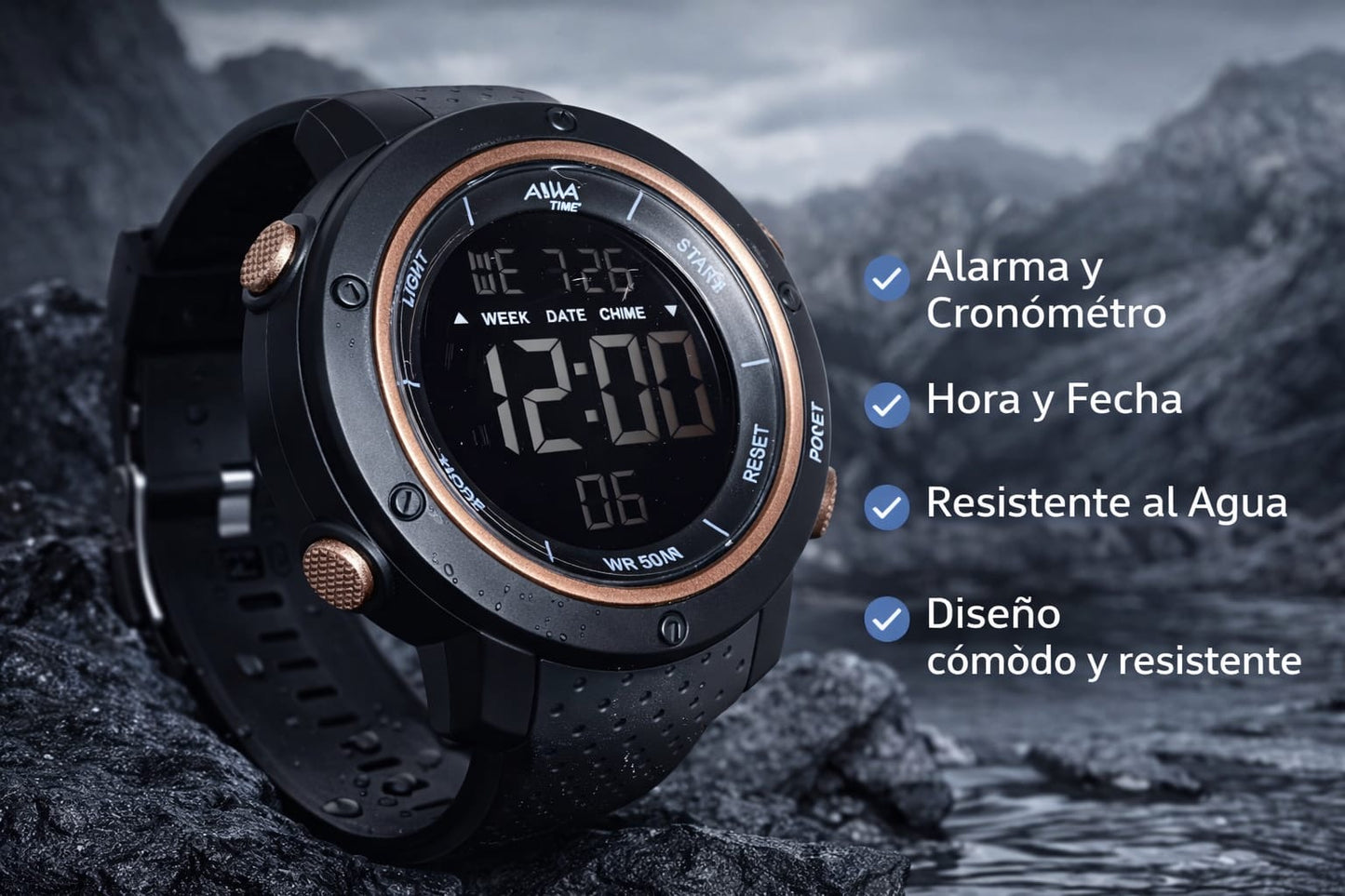 Reloj Deportivo digital > Aiwa