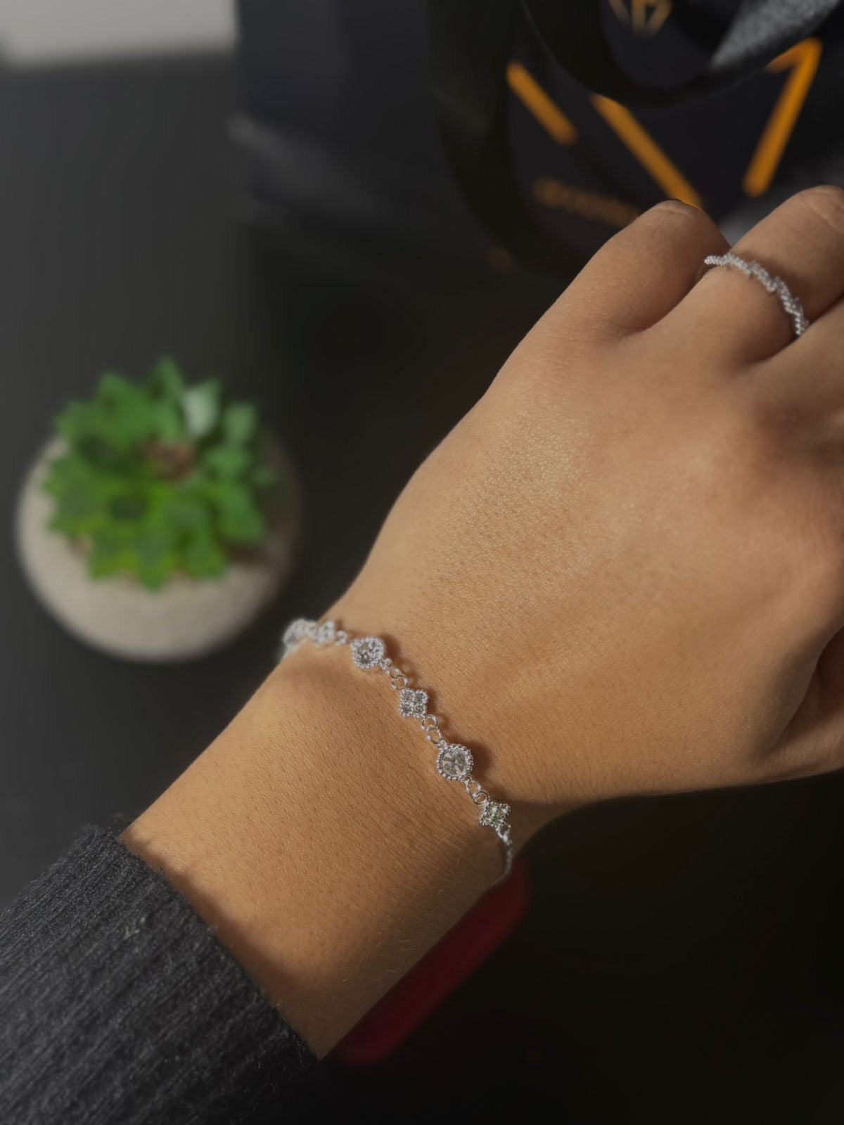 Pulsera blossom | Acero
