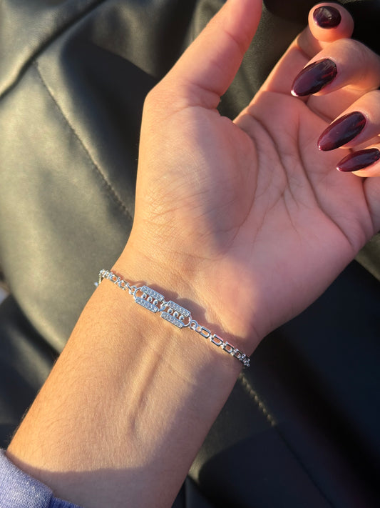 Pulsera cuadrado | Acero