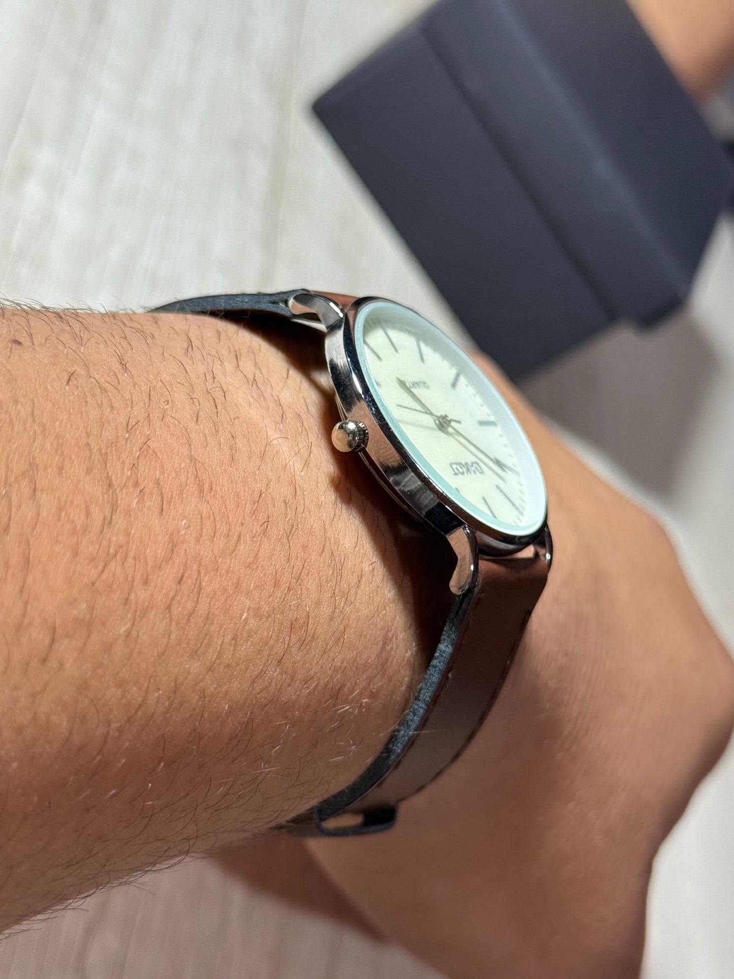 Reloj Dakot | Malla de cuero