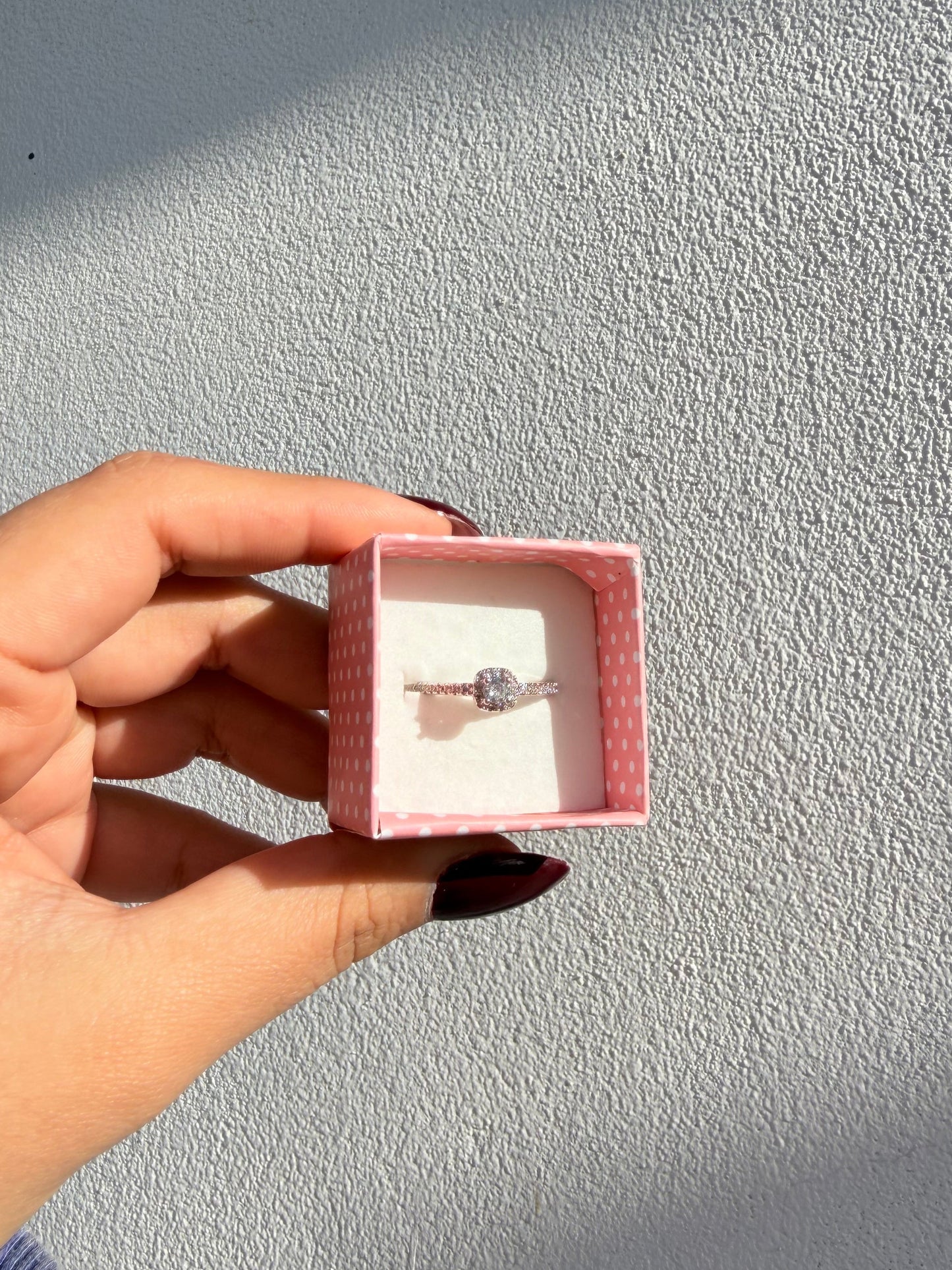 Anillo diamante | Acero