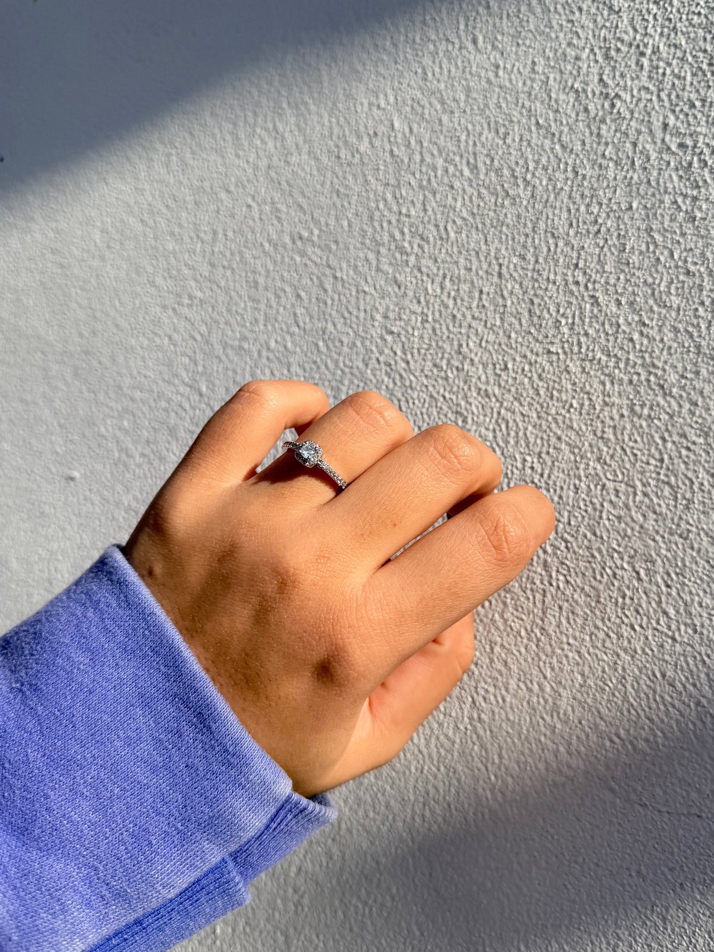 Anillo diamante | Acero