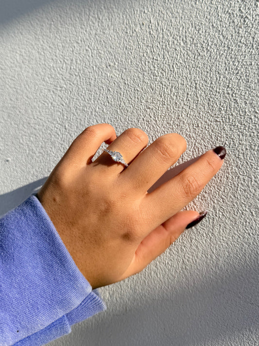 Anillo diamante | Acero