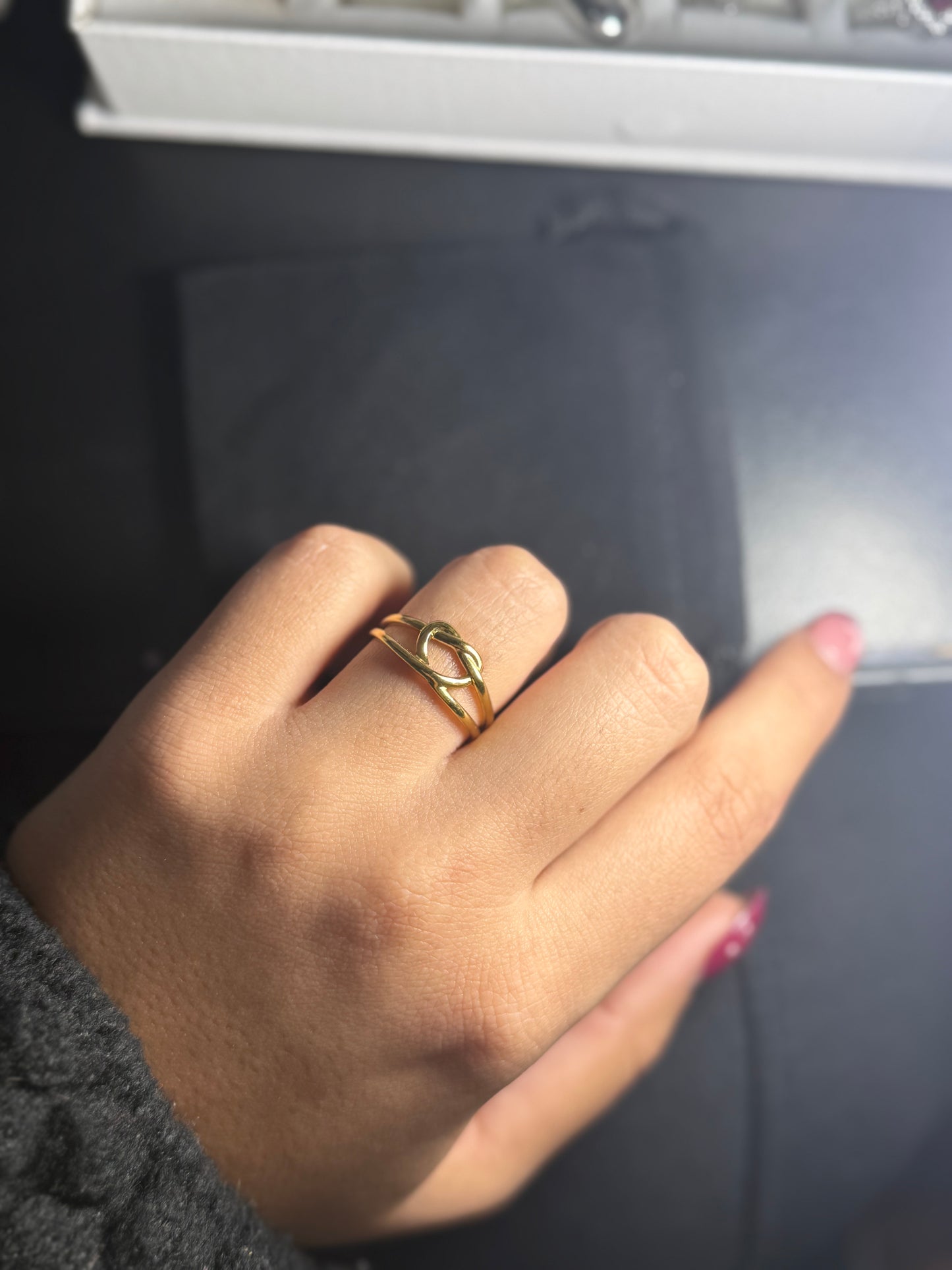 Anillo nudo | Acero