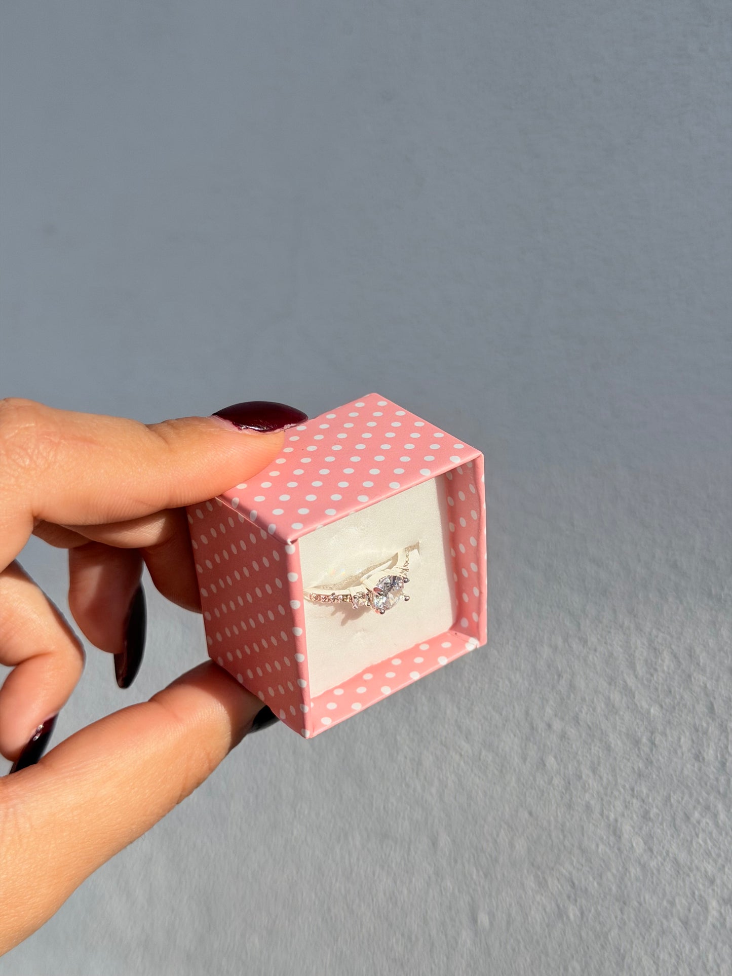 Anillo solitario | Acero