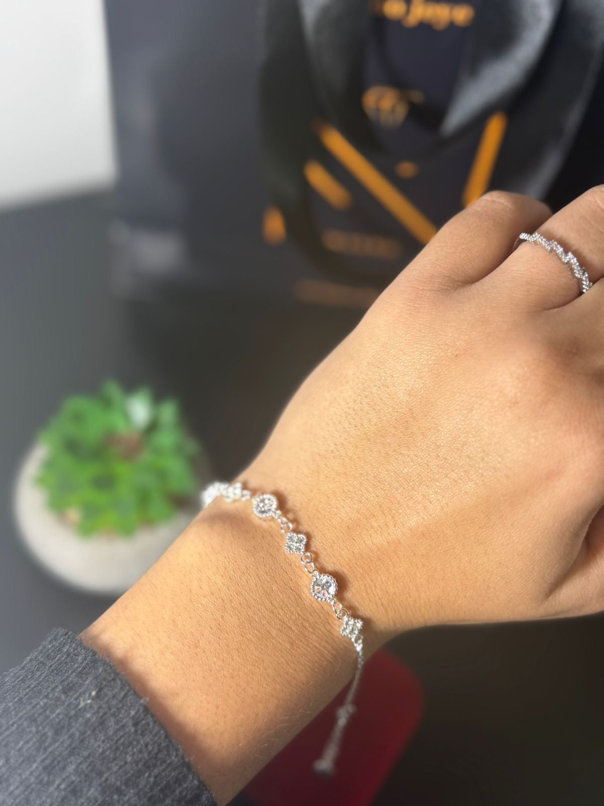 Pulsera blossom | Acero