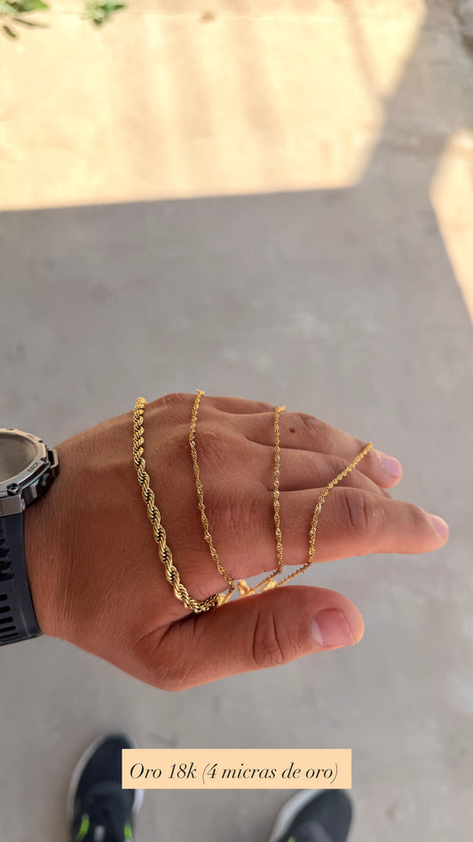 Pulsera Tourbillon | Enchapado en oro