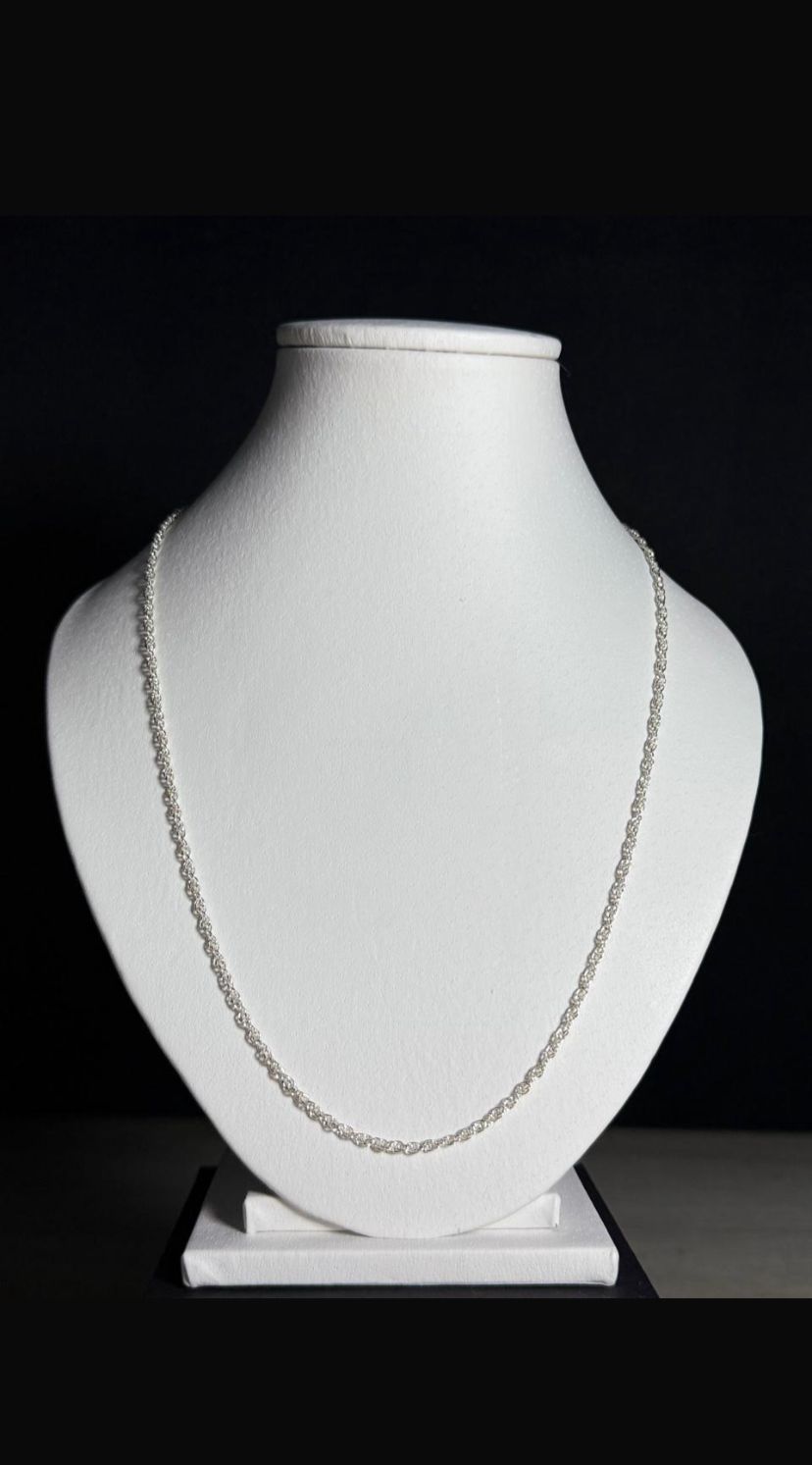 Cadena singapur lisa Plata 925