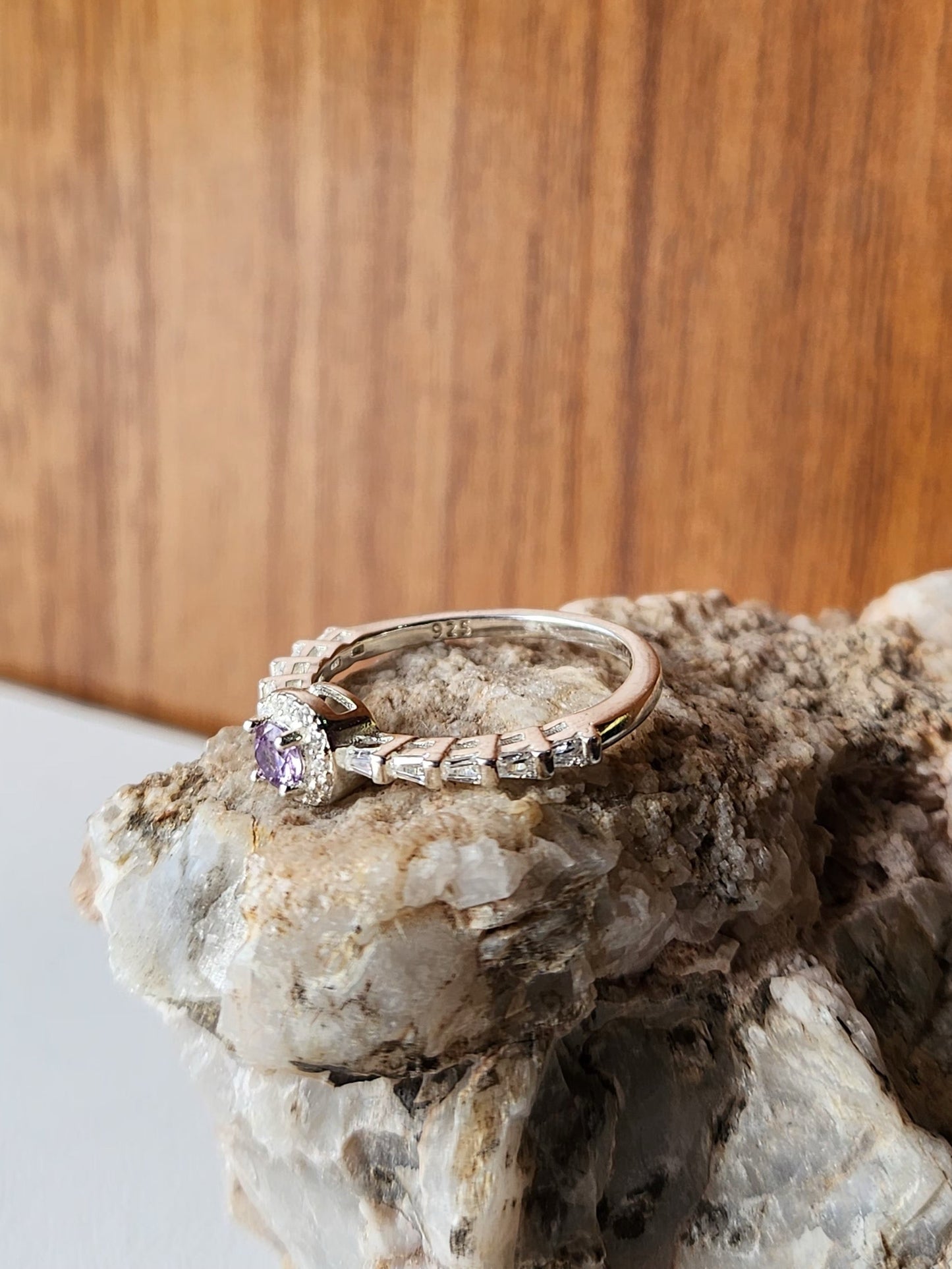 Anillo caliza | Plata 925