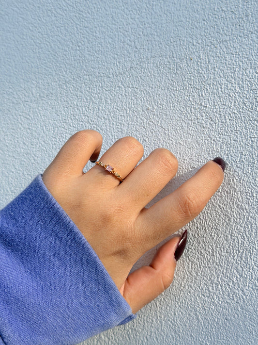 Anillo multi dorado | Acero