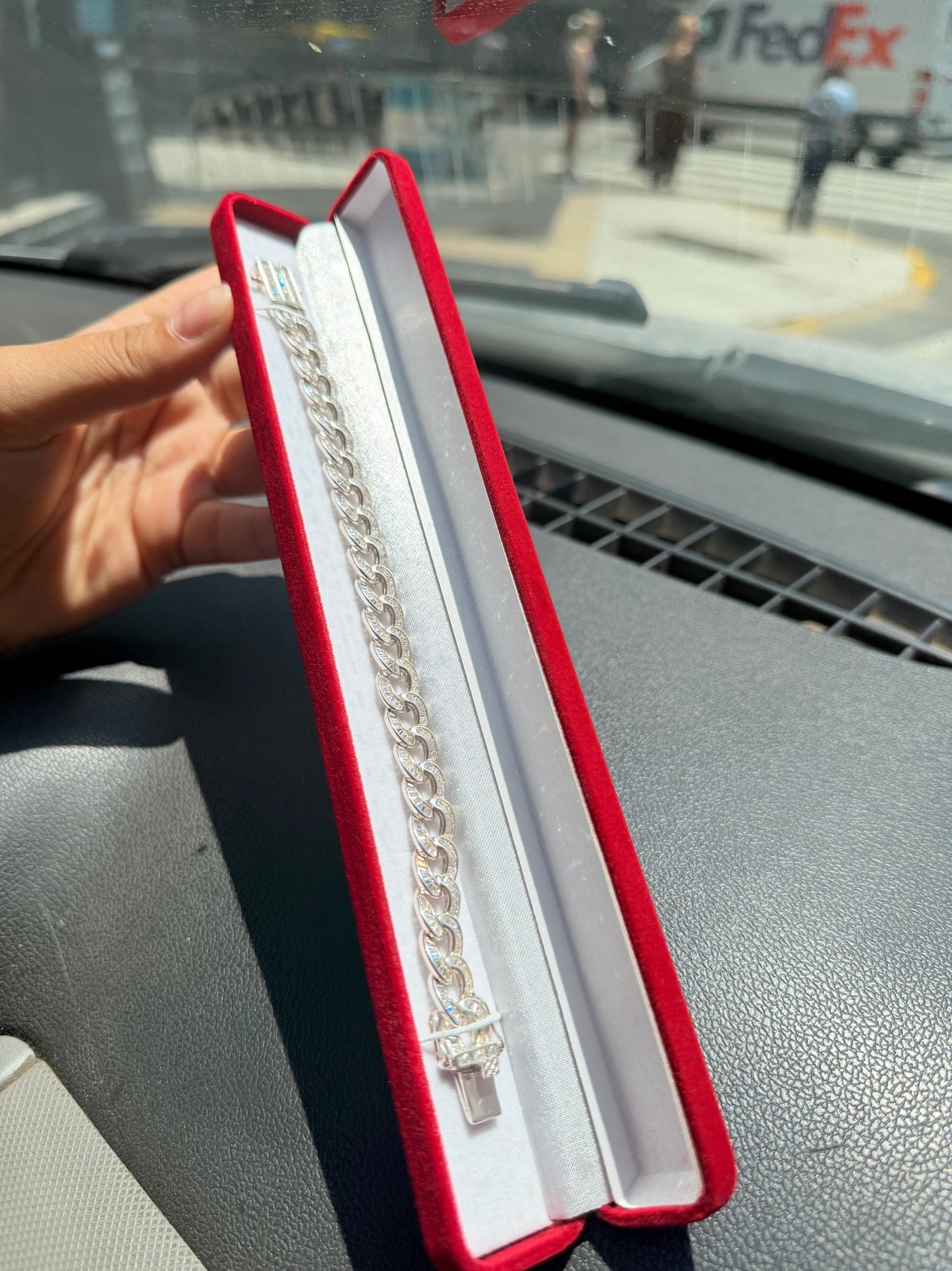 Pulsera cuban link, Khea. Plata 925