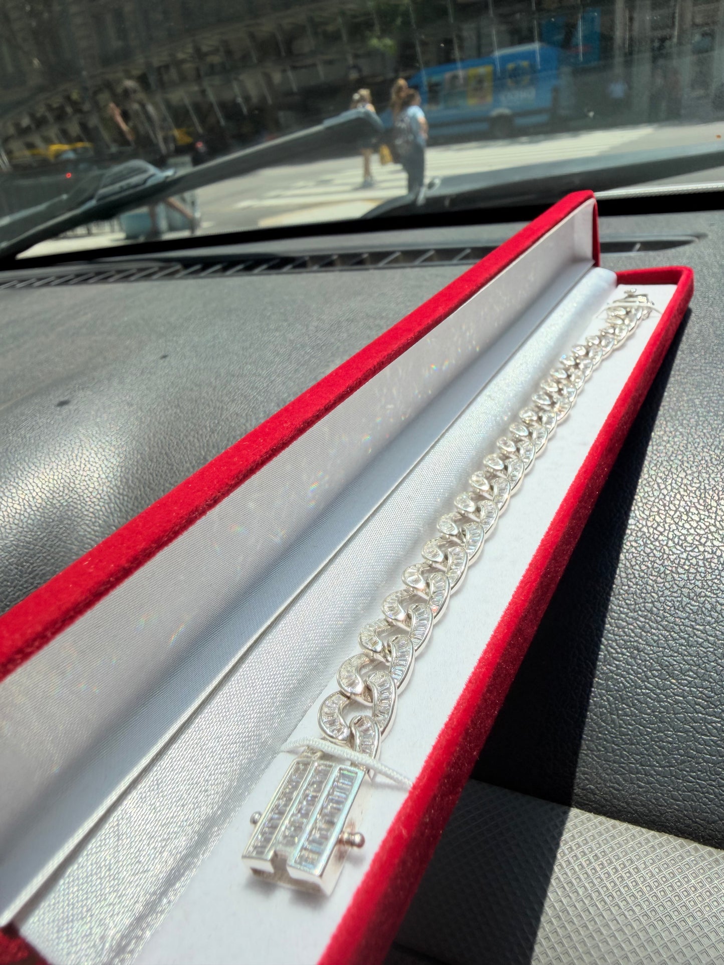 Pulsera cuban link, Khea. Plata 925