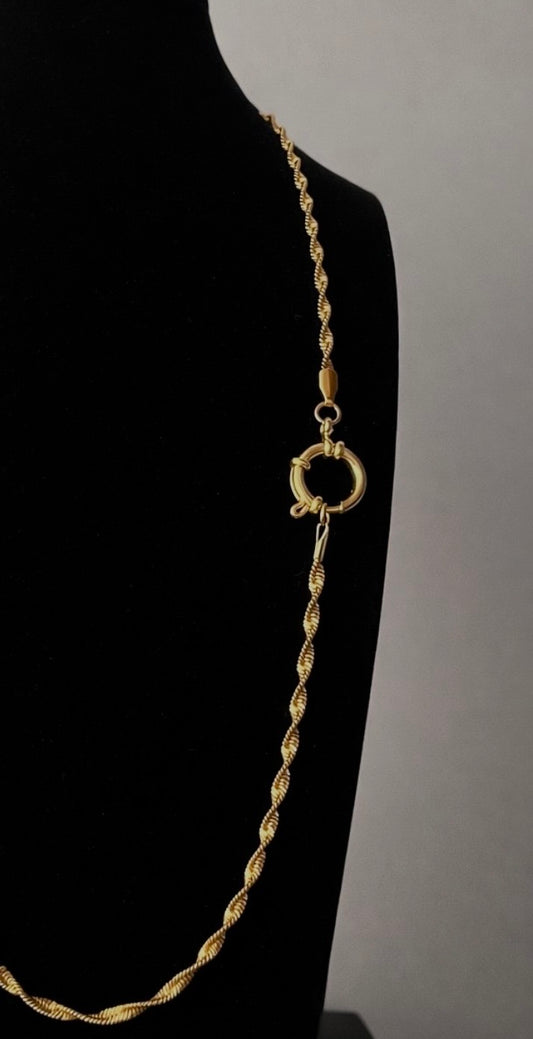 Cadena enchapada oro 18k