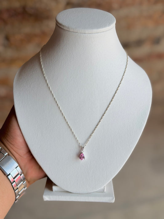 Combo Esterlino Plata 925, cadena más dije