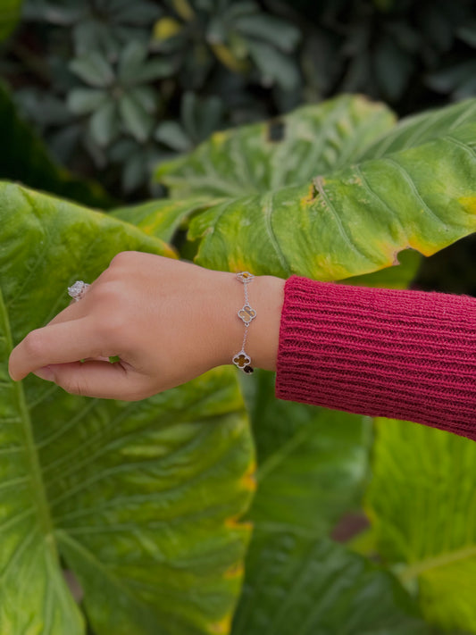 Pulsera mujer plata 925 dorada y plateada elegante