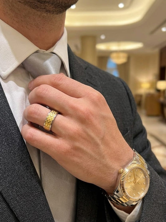 Anillo atlas | Acero