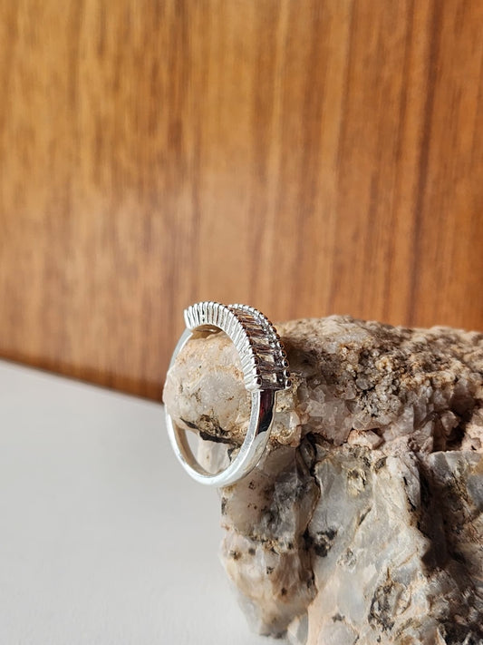 Anillo Eterna | Acero blanco