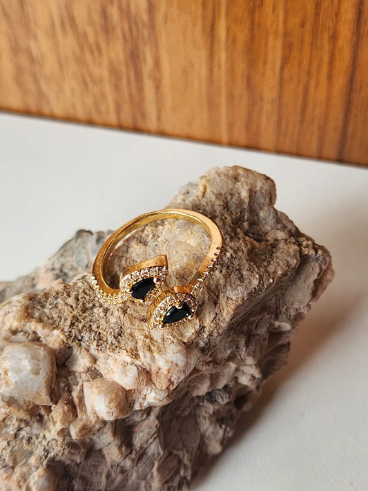 Anillo | Acero dorado