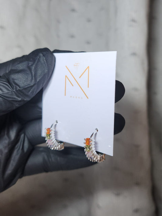 Argollas link | Acero blanco