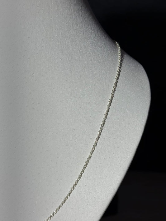 Cadena tourbillon plata 925